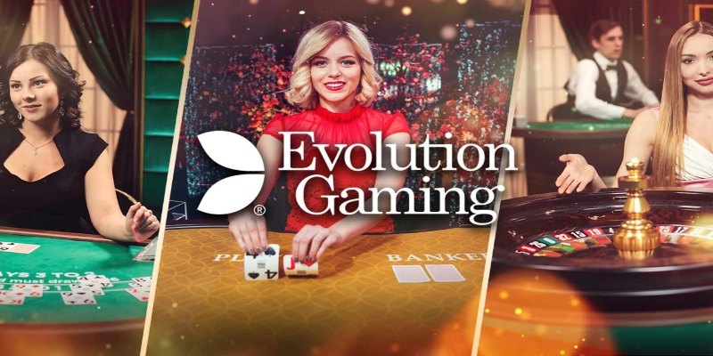 Sảnh game evolution với nhiều điểm cộng nổi bật
